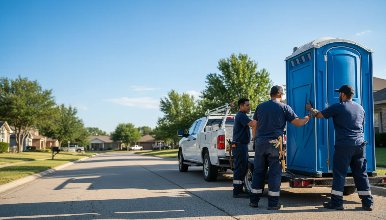 Portable Toilet Rental in Troy, TX near me